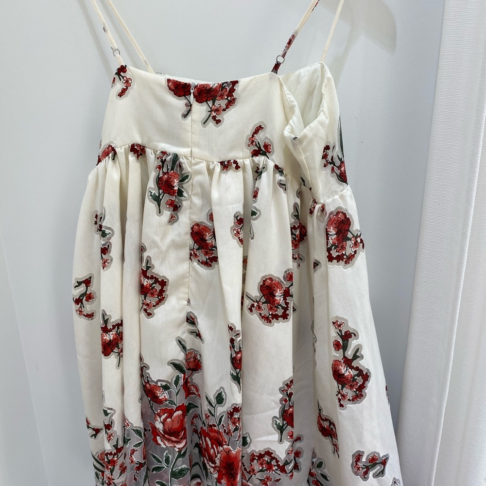 Floral Spaghetti Strap Dress